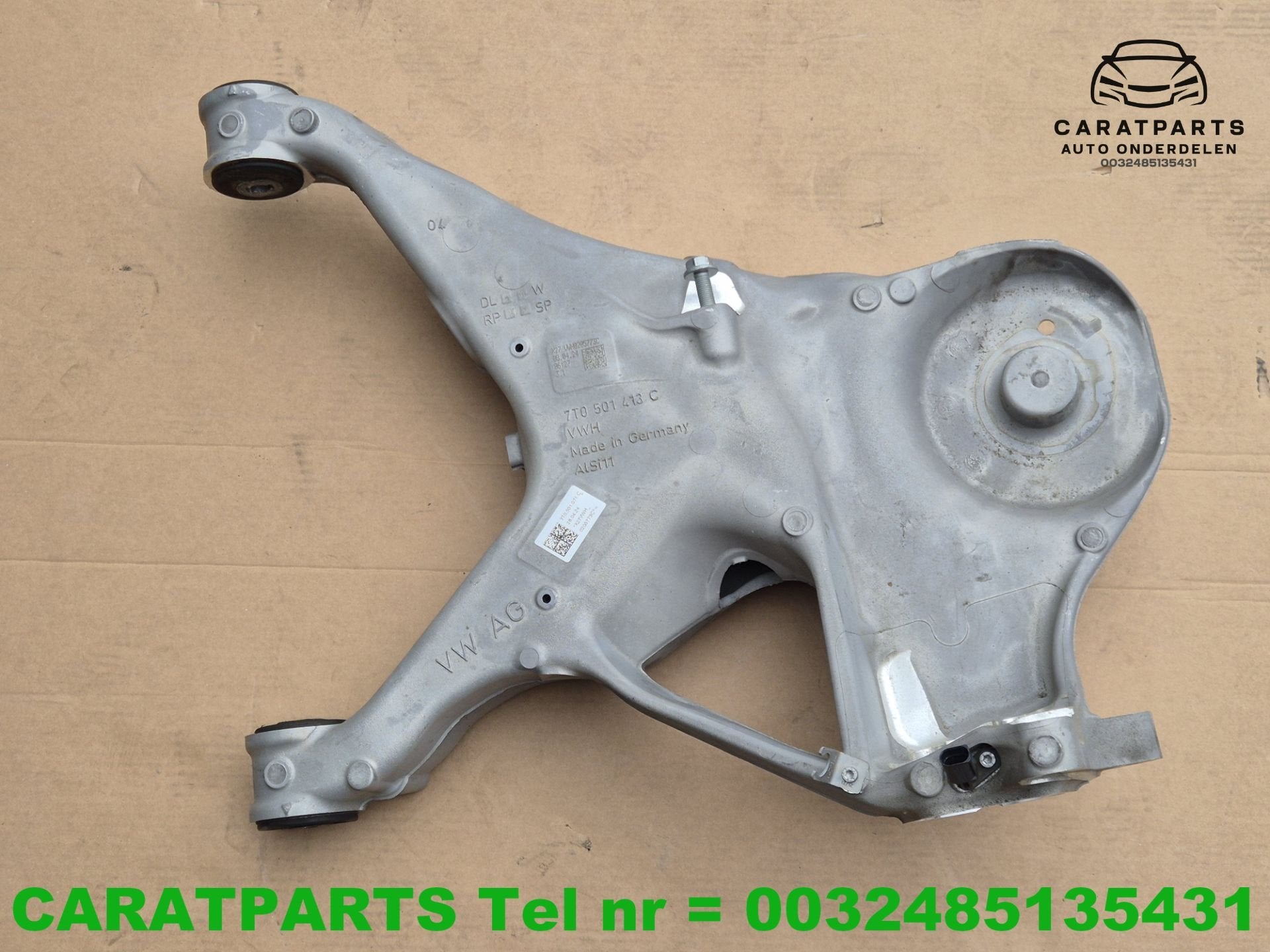 7T0501413C 7T0501071C Bras de suspension Multivan Transporte, Volkswagen, Volkswagen AG, Vw@volkswagen.de, Utilisé