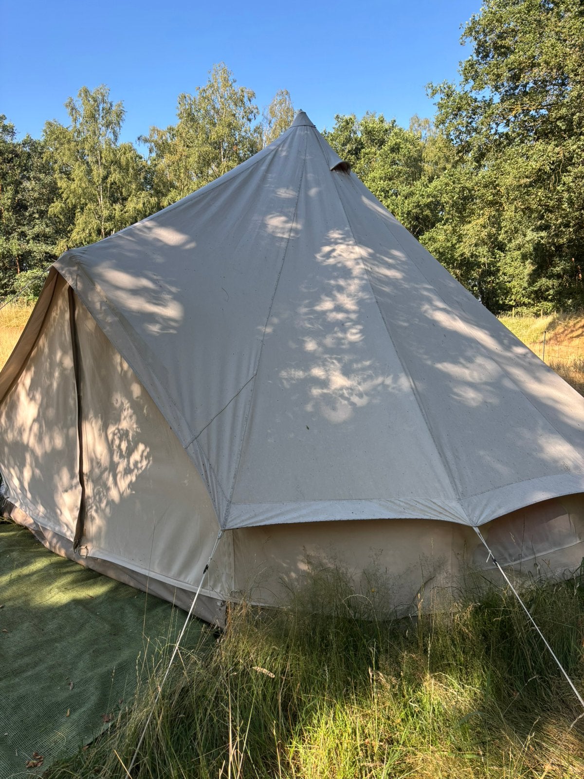 Bell tent 8 peronen, Caravans en Kamperen, Tenten, Ophalen, Zo goed als nieuw