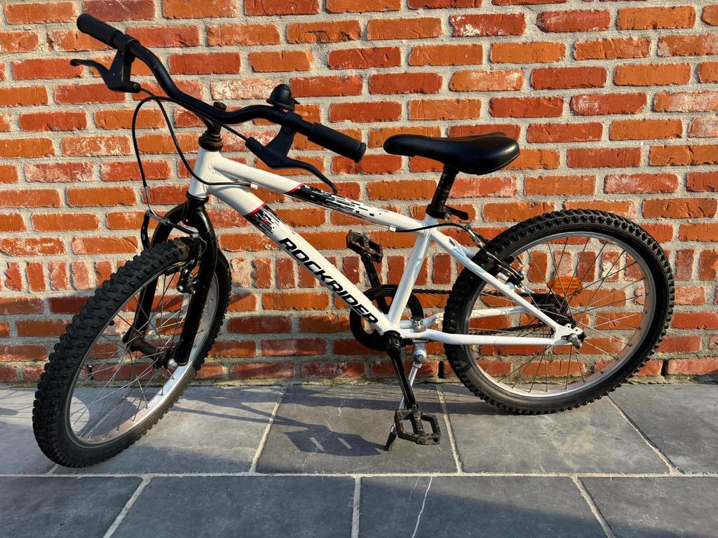Jongensfiets mountainbike 20inch, Fietsen en Brommers, Ophalen, Gebruikt, Handrem, Schijfrem