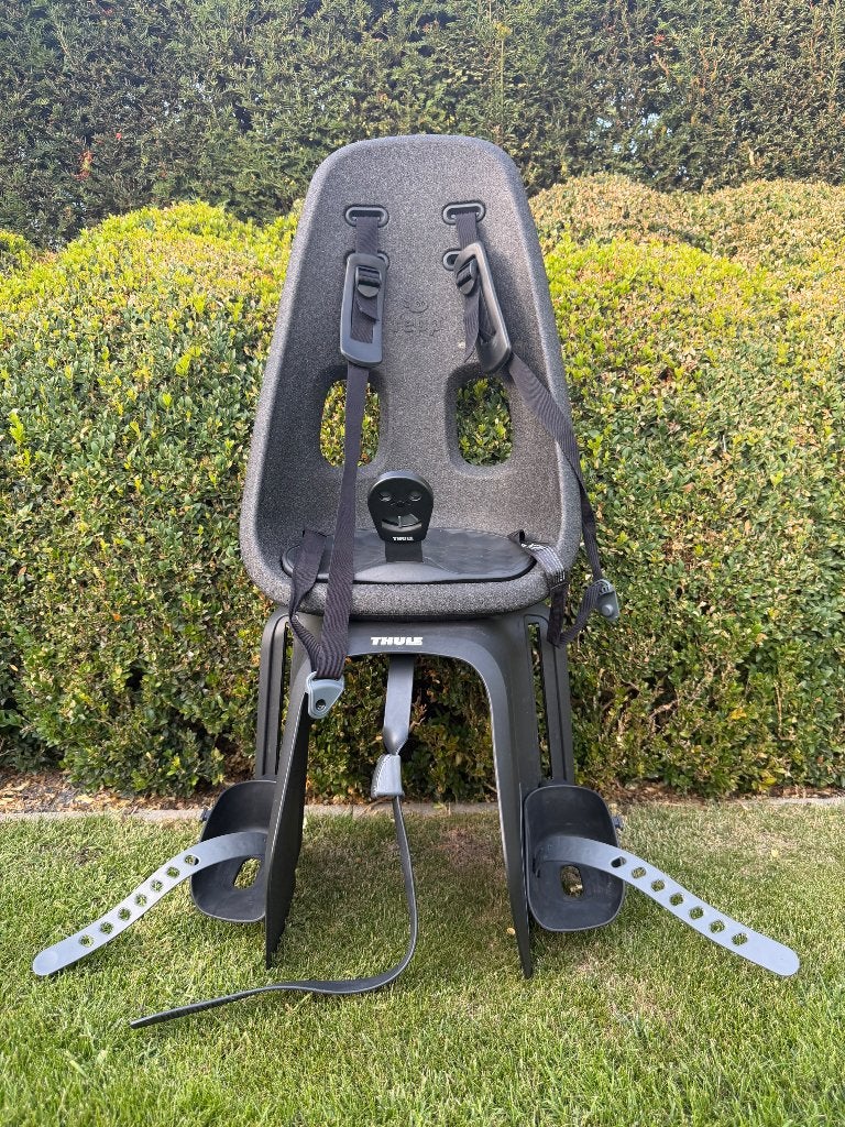 Thule Yepp fietszitje achter te koop, Ophalen, Achterzitje, Voetsteuntjes, Yepp (Thule)