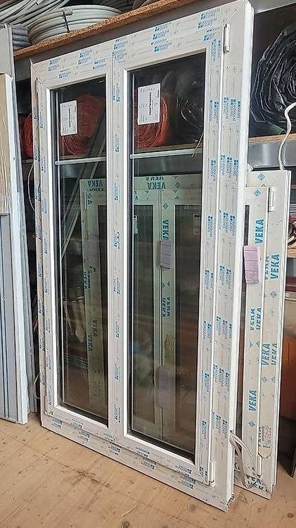 fenetre double chasis pvc, Bricolage & Construction, Vitres, Châssis & Fenêtres, Neuf, Fenêtre de façade ou Vitre, Enlèvement
