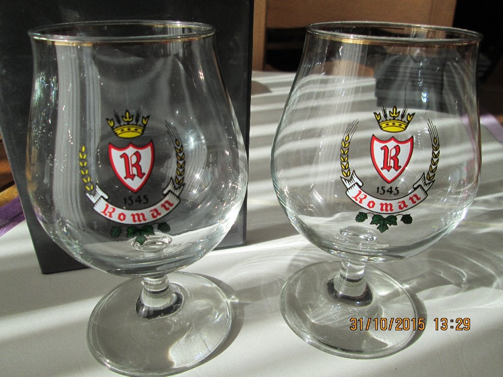 Verres à bière Roman. Collector., Ophalen, Nieuw