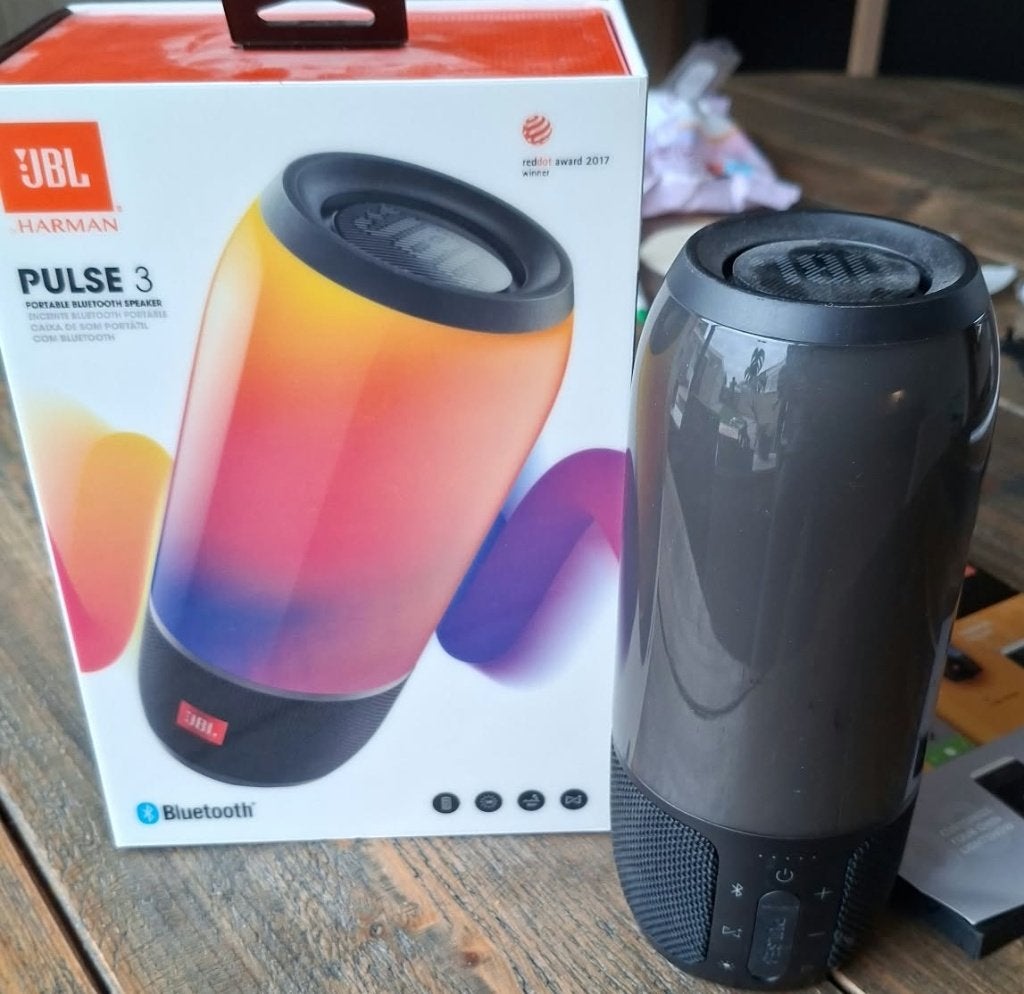 JBL Pulse 3 bluetooth speaker met lichtshow, JBL, Party speaker, Ophalen of Verzenden, Zo goed als nieuw