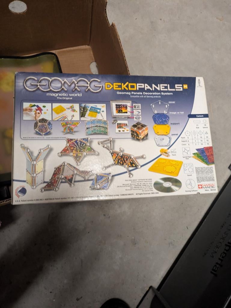 Geomag, Ophalen