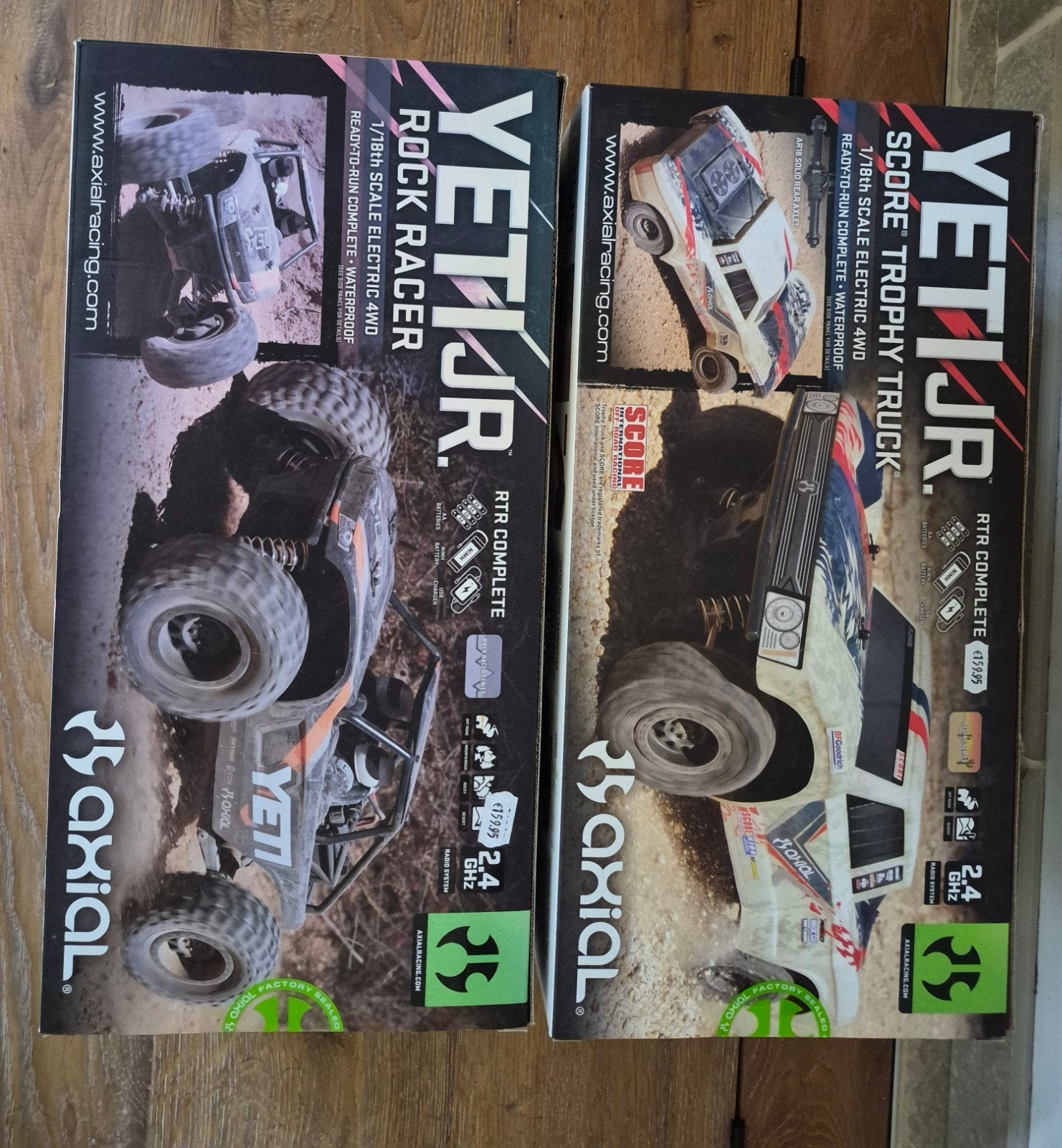 Grote voorraad axiale racing, Ophalen, Nieuw