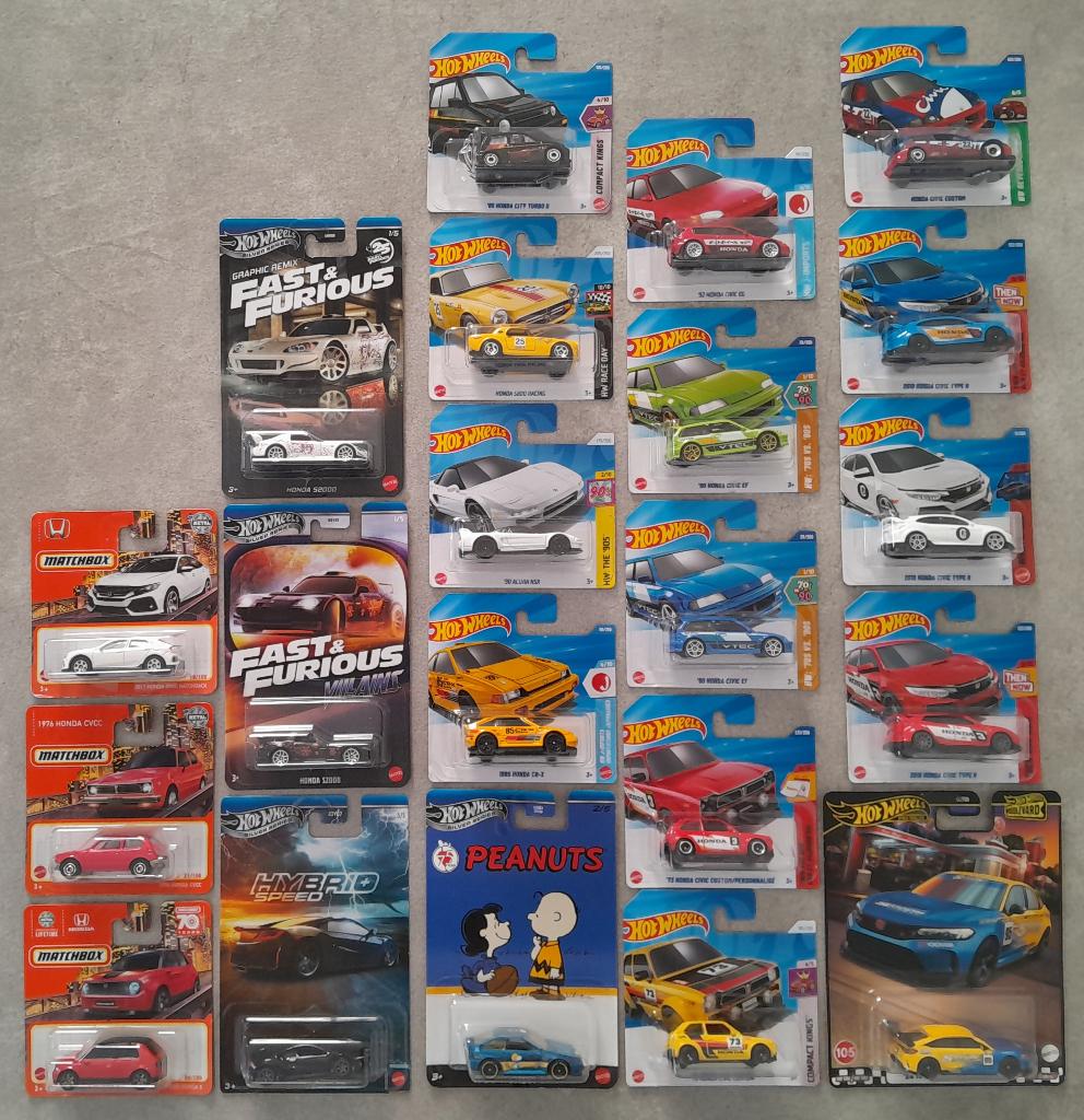 Honda en Acura - Hot Wheels en Matchbox, Ophalen of Verzenden, Nieuw