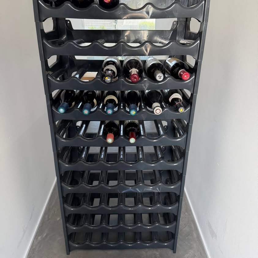 Rangement pour 60 bouteilles de vins ou autres bouteilles, Enlèvement, Utilisé