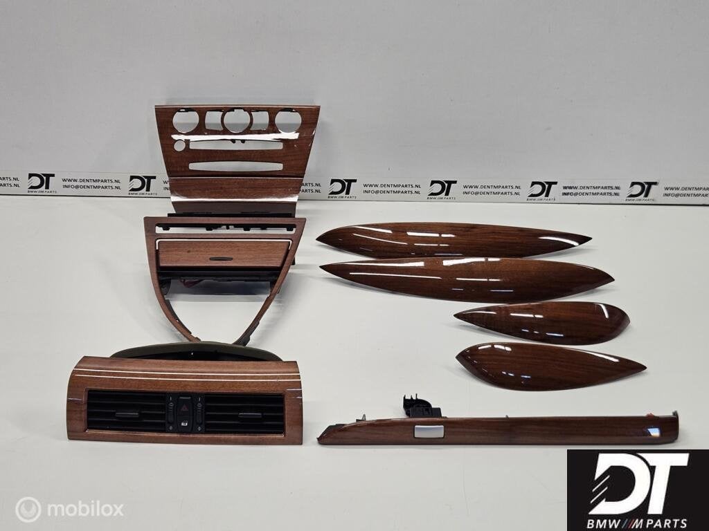 Interieurlijsten set hout BMW 6-serie E63 E64 51457899795, Auto-onderdelen, Gebruikt, Ophalen of Verzenden, BMW, BMW