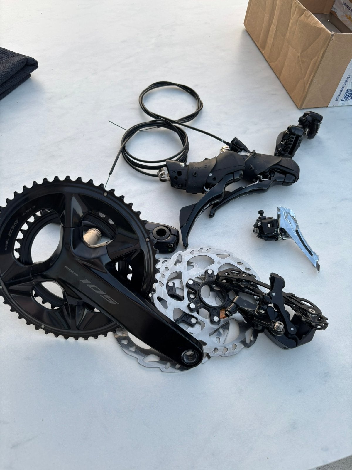 Shimano 105 disc koopje, Fietsen en Brommers, Ophalen, Nieuw