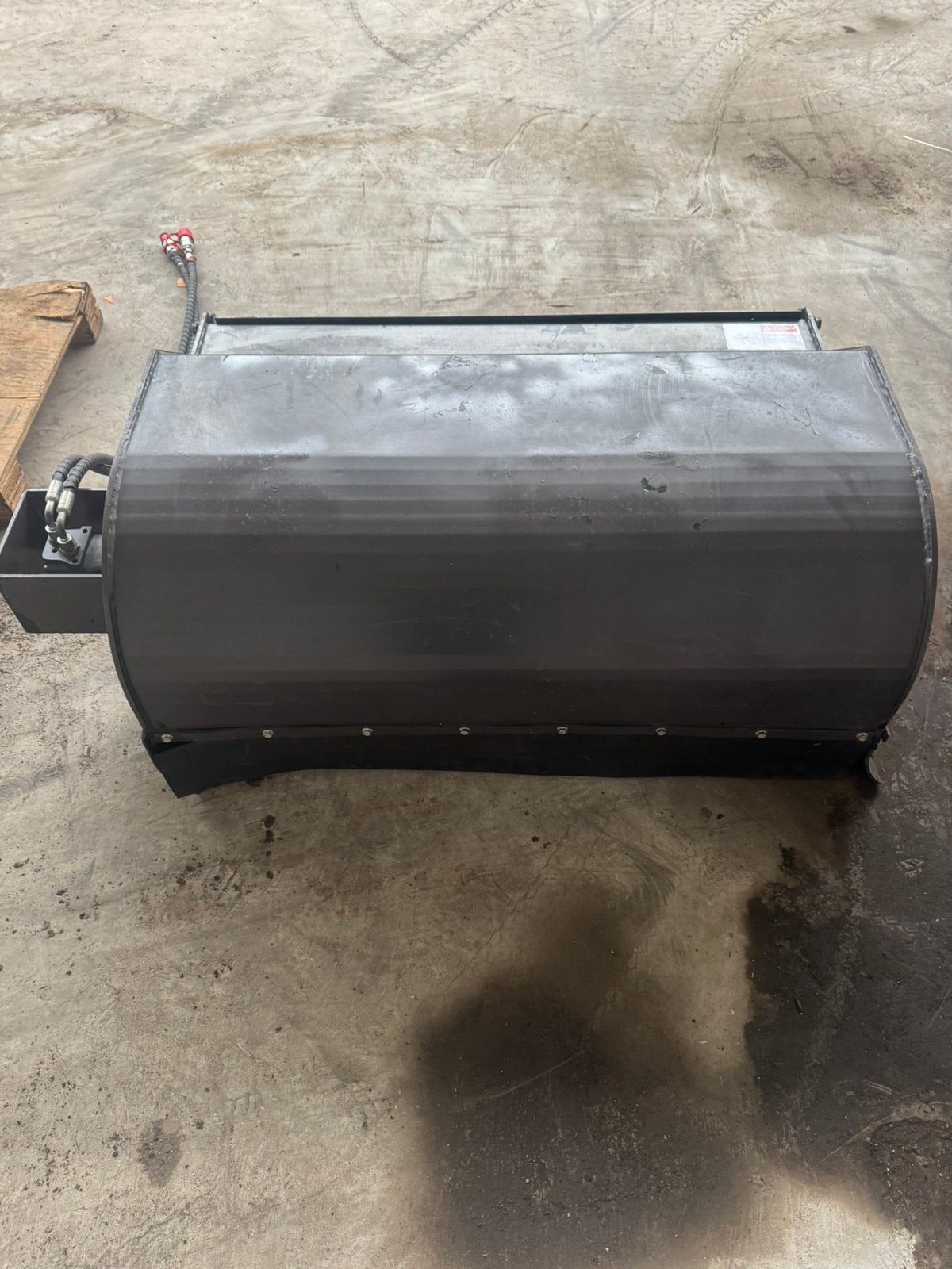 Nouvelle balayeuse balayeuse hydraulique avec bac de collect, Enlèvement