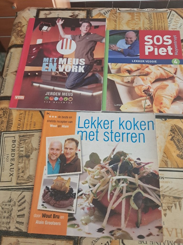 6 kookboeken, Boeken, Ophalen, Gelezen
