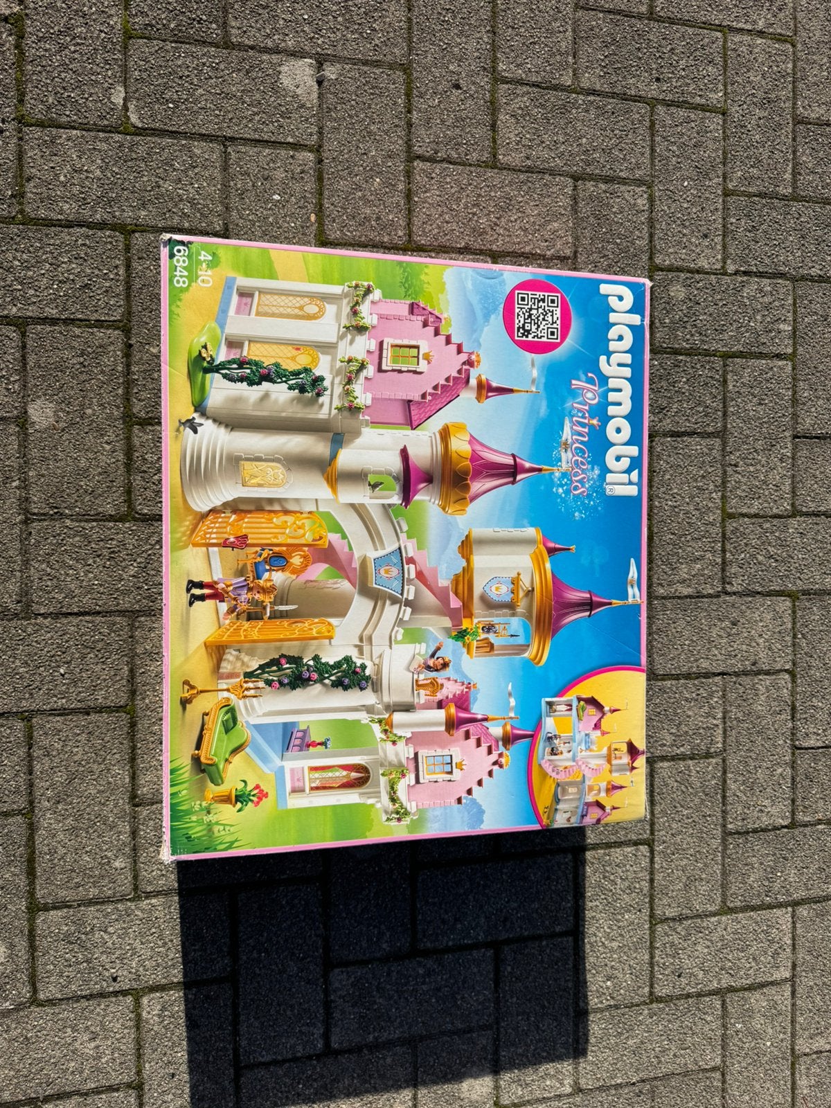 Playmobil kasteel, Kinderen en Baby's, Ophalen, Zo goed als nieuw