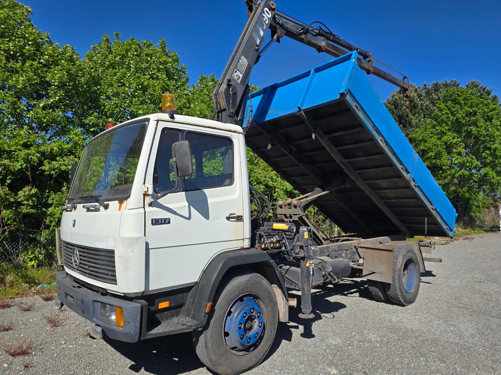 Mercedes-Benz Ecoliner 1317 / Kipper+ Kraan Hiab 090, Achat, Entreprise, Mercedes-Benz, Diesel