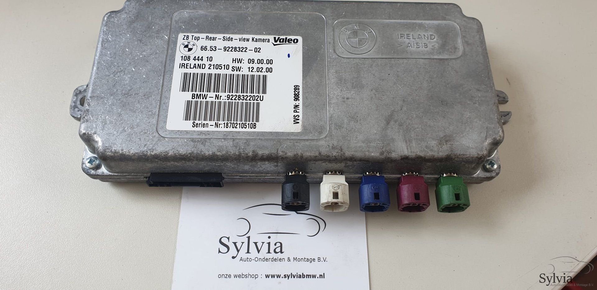 Top Rear Side view camera module BMW 5 / 7  serie F 9228322, Auto-onderdelen, Gebruikt, -, -, Ophalen of Verzenden