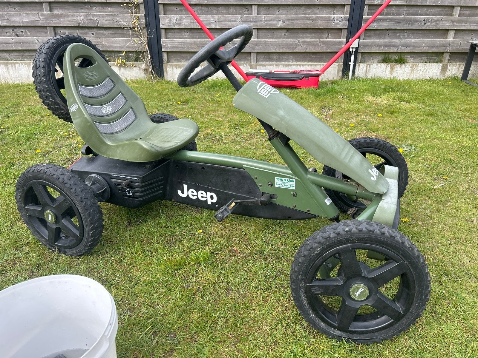 Gocart Skelter BERG Jeep Rally Adventure, Ophalen, Zo goed als nieuw, Berg