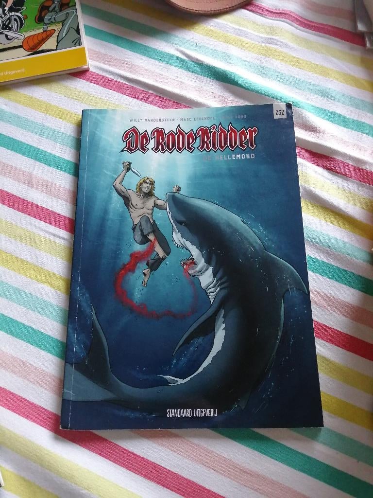 De rode ridder strips grote cover, Meerdere stripboeken, Ophalen of Verzenden, Zo goed als nieuw, Willy Vandersteen