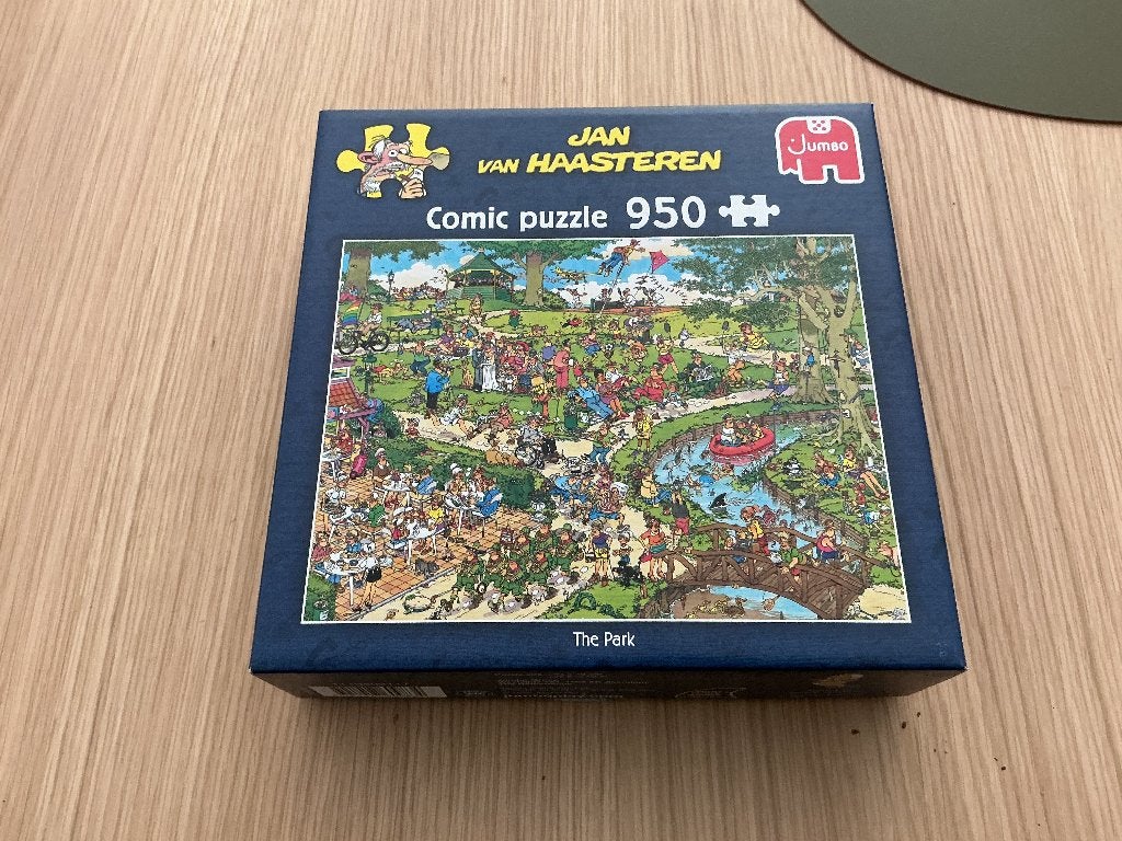 Jan van haasteren 950 stukken, Hobby en Vrije tijd, Ophalen, 500 t/m 1500 stukjes, Zo goed als nieuw, Legpuzzel