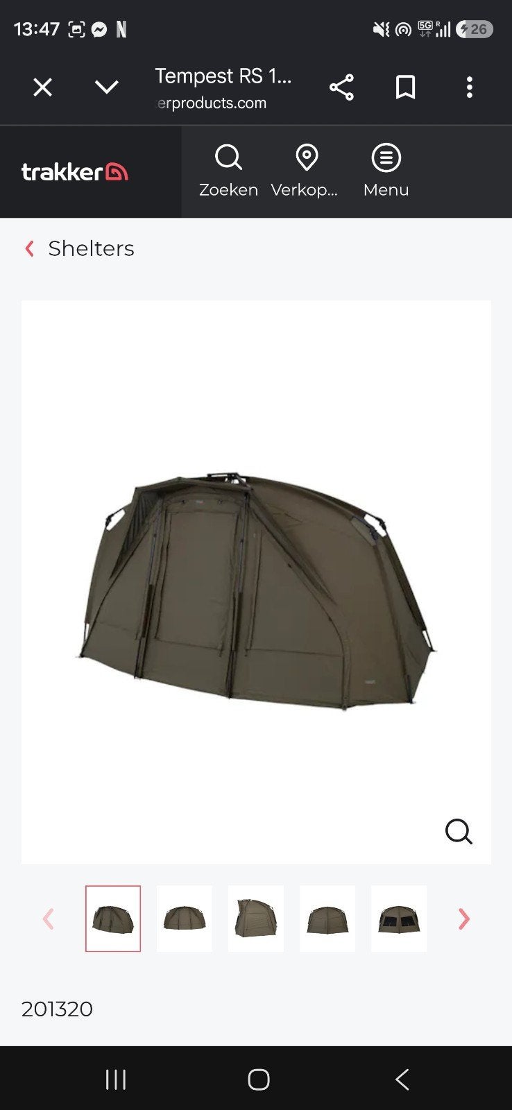 trakker rs 150 met skull cap, Watersport en Boten, Ophalen