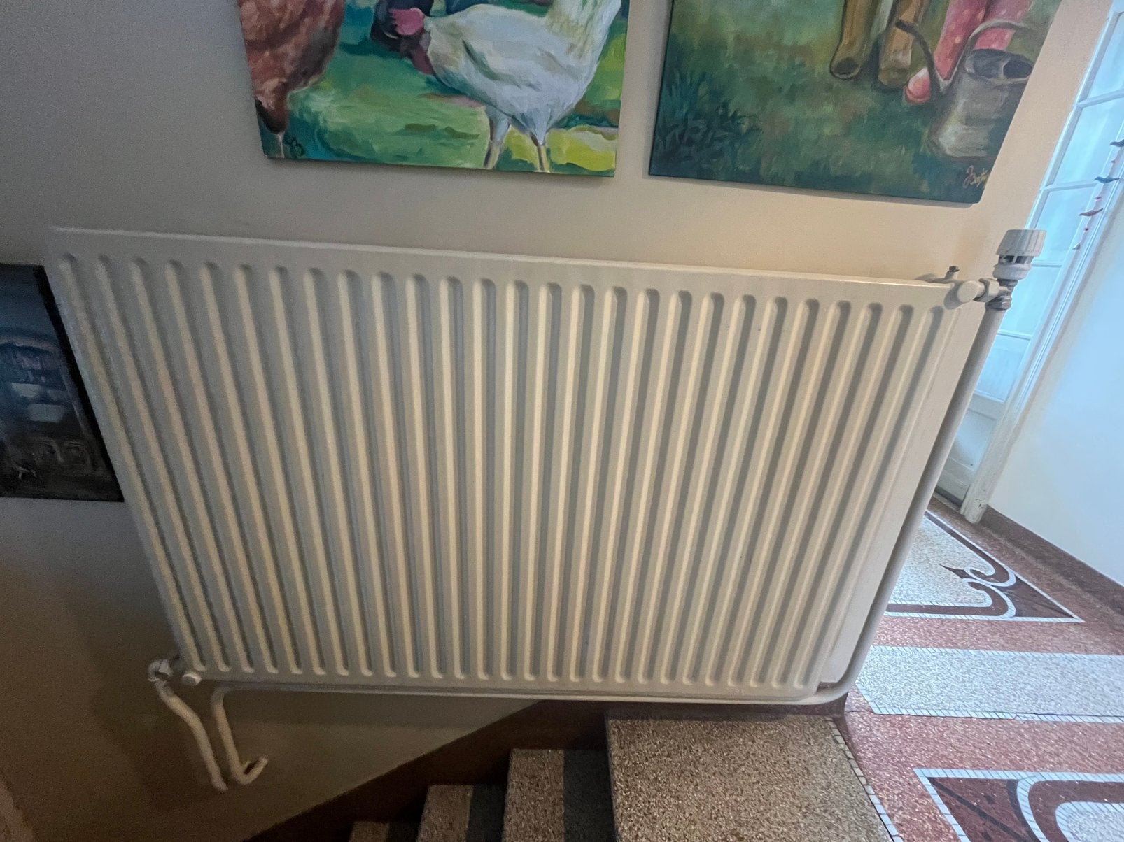 Radiateur en fonte, Ophalen, Zo goed als nieuw, Radiator