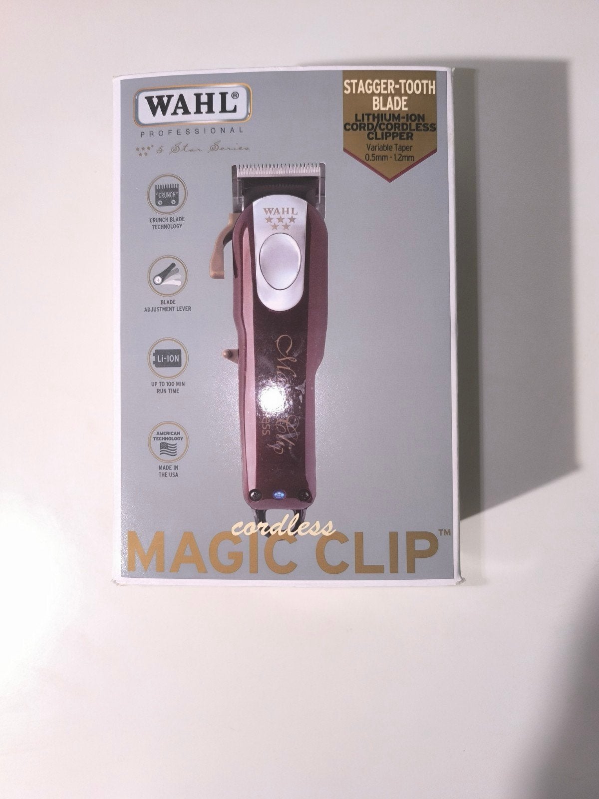 Wahl Magic Clip cordless tondeuse, Ophalen of Verzenden, Zo goed als nieuw, Overige typen
