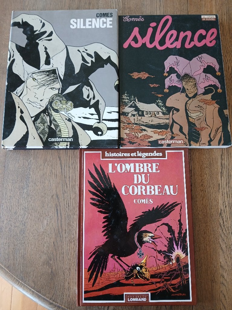 3 BD Comes, Livres, Enlèvement, Comès