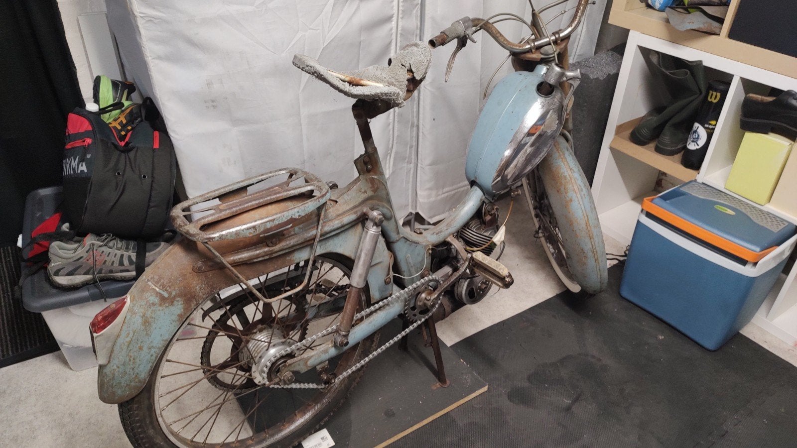 Peugeot 49cc restauratieproject, Ophalen, Minder dan 10 versnellingen, Gebruikt, Peugeot