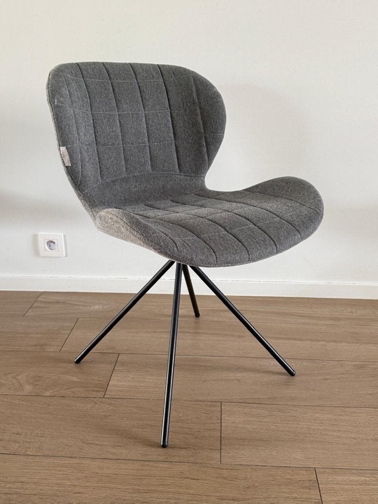 Set van 10 OMG stoelen - light grey - Zuiver, Huis en Inrichting, Stoelen, Ophalen, Zo goed als nieuw, Metaal, Vijf, Zes of meer stoelen