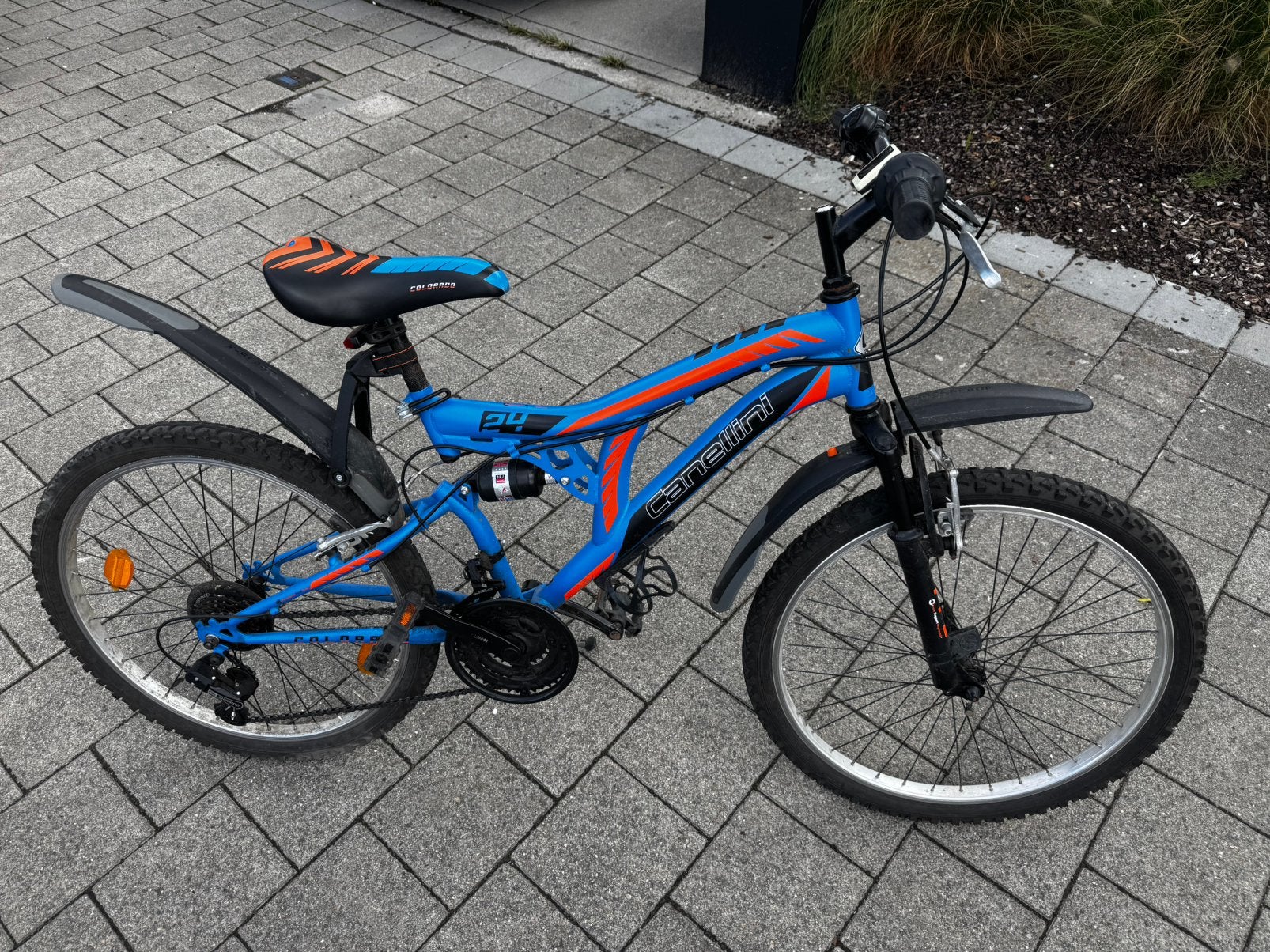Canellini Colorado 24” kinderfiets 18 speed, Vélos & Vélomoteurs, Vitesses, Enlèvement, Utilisé, Frein sur jante