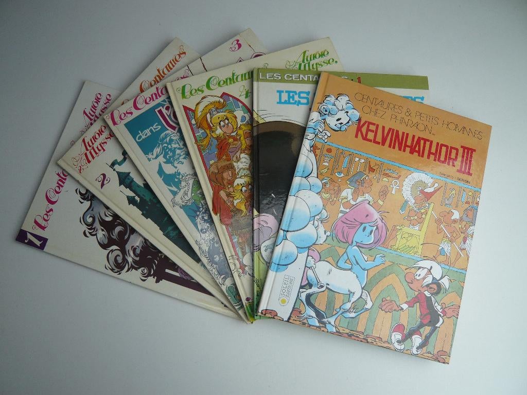 Bd LES CENTAURES tomes 1 à 6 (EO ttbe) de SERON, Boeken, Stripverhalen, Gelezen, Complete serie of reeks, Ophalen of Verzenden
