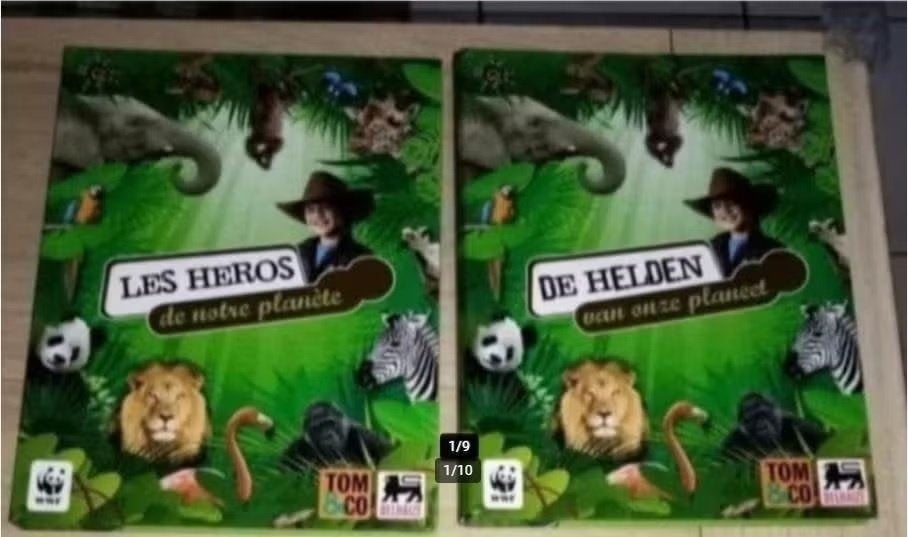 Delhaize: 4 boeken met kaarten + schatten v/d oceaan, Collections, Enlèvement ou Envoi