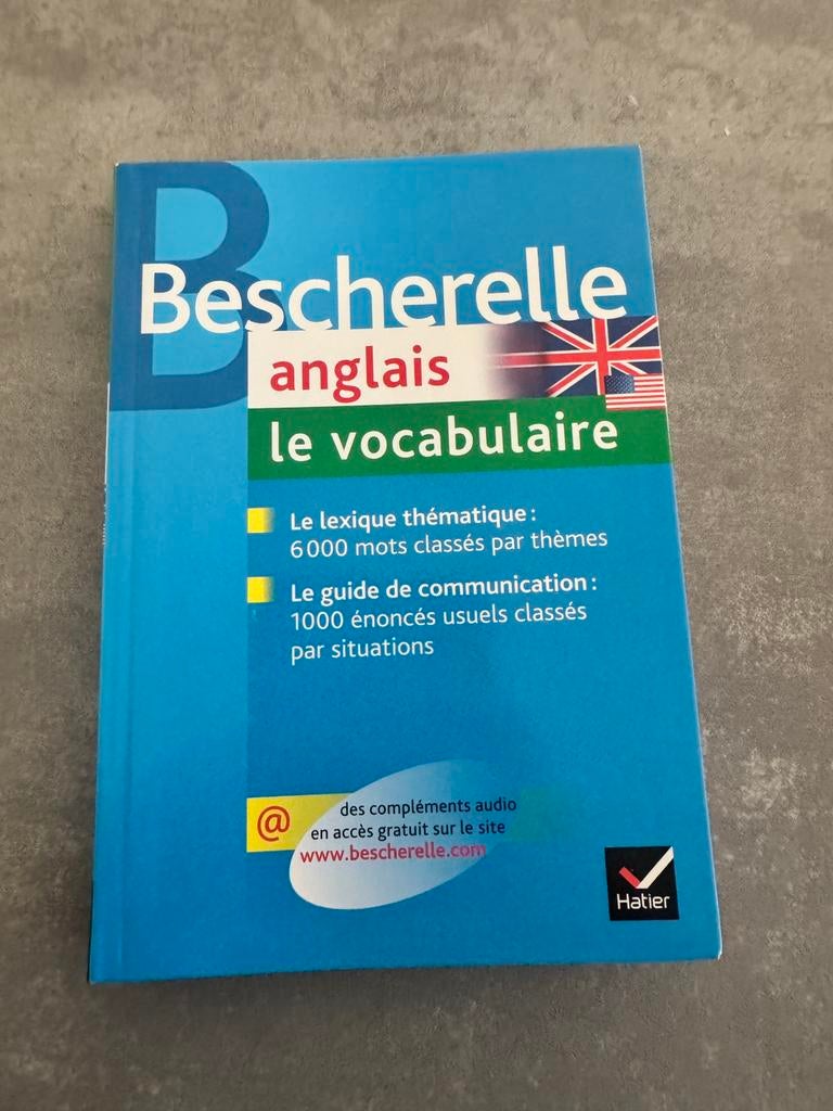 Beschrelle anglais - le vocabulaire, Enlèvement, Comme neuf