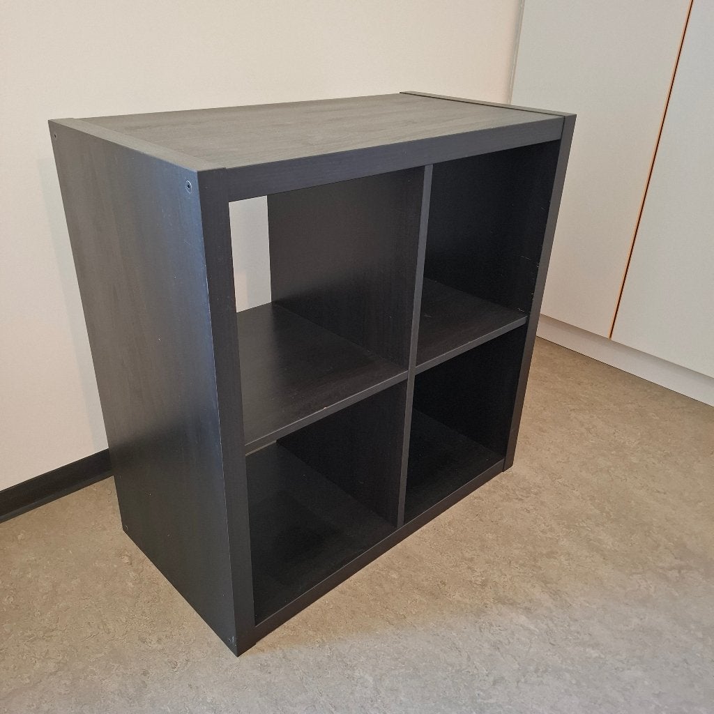Open kast x 2, zwart, 77x77x39, Enlèvement, Comme neuf, Avec tablette(s), 150 à 200 cm