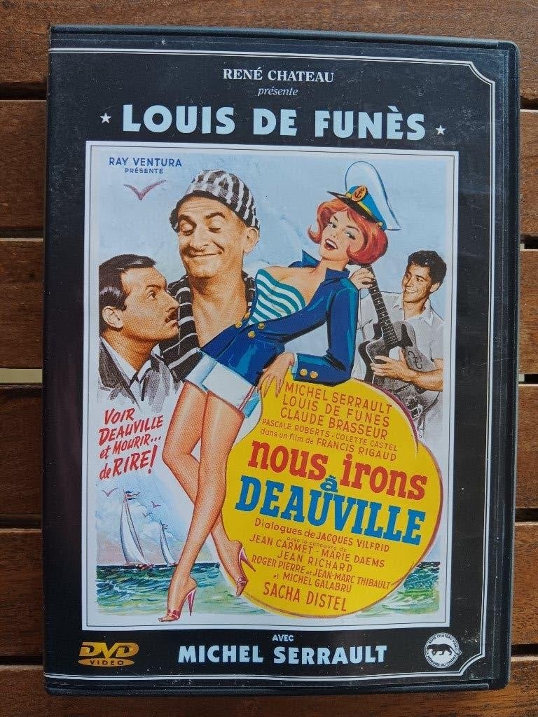 )))  Nous irons à Deauville  //  Louis De Funès  (((, Ophalen of Verzenden, Frans, Frans