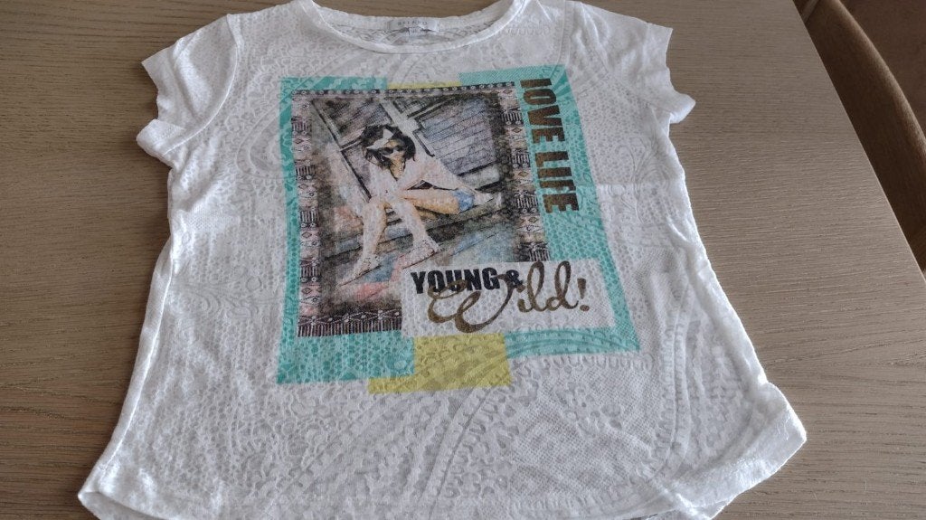 BEL & BO verschillende t shirten maat 140, Kinderen en Baby's, Kinderkleding | Maat 140, Meisje, Ophalen of Verzenden, Zo goed als nieuw