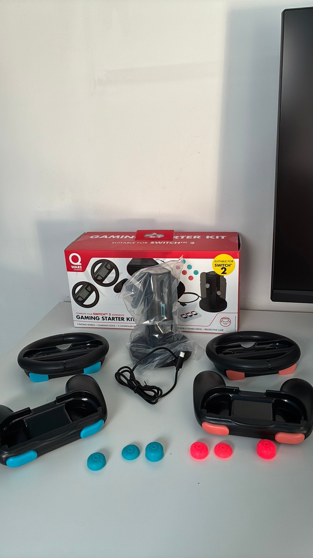 Nintendo Switch 2 Gaming Accessoired, Games en Spelcomputers, Spelcomputers | Nintendo Switch, Ophalen, Zo goed als nieuw