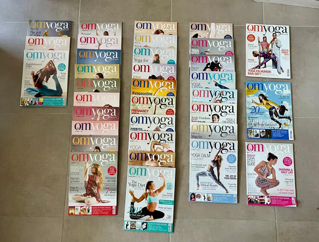 OM yoga magazine UK, Ophalen, Zo goed als nieuw