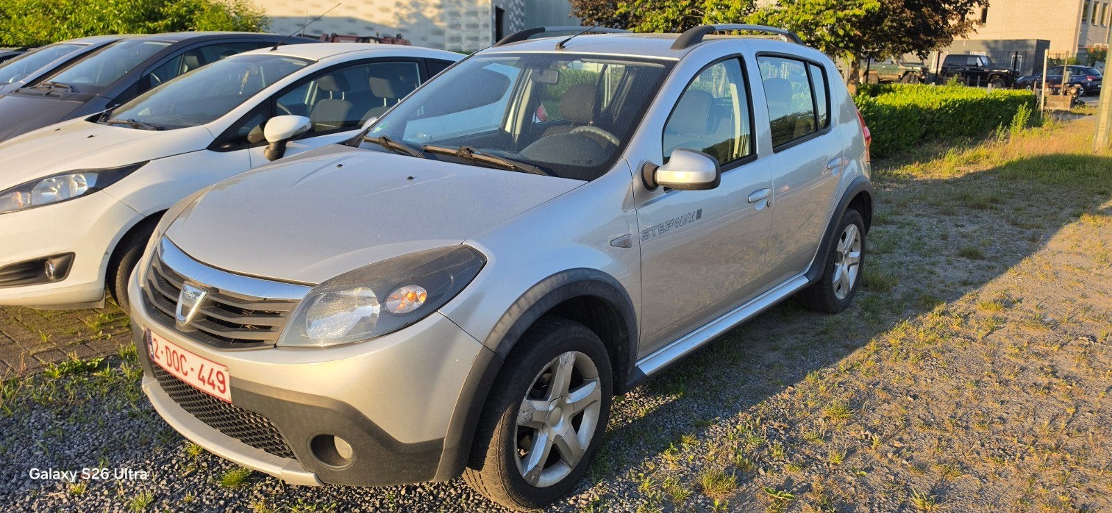 DACIA SANDERO STEPWAY 1.5DCI BJ2012 EURO5 AIRCO, Euro 5, Bedrijf, 5 deurs, Zilver of Grijs