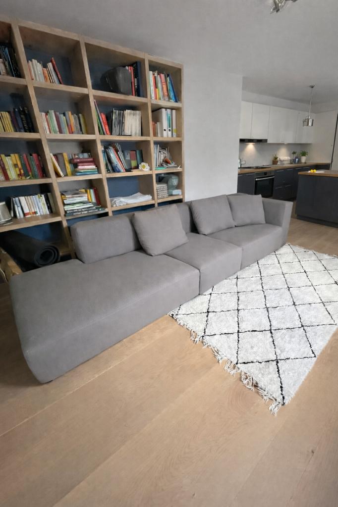 Canapé HAY Mags, Huis en Inrichting, Zetels | Zetels, Ophalen, 300 cm of meer, 75 tot 100 cm, Zo goed als nieuw