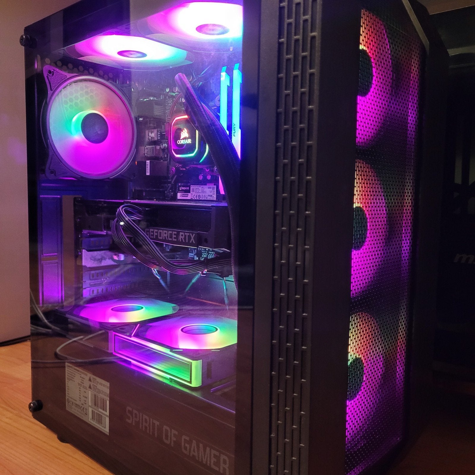 RTX 3060 gaming-pc, Ophalen, Gaming, SSD