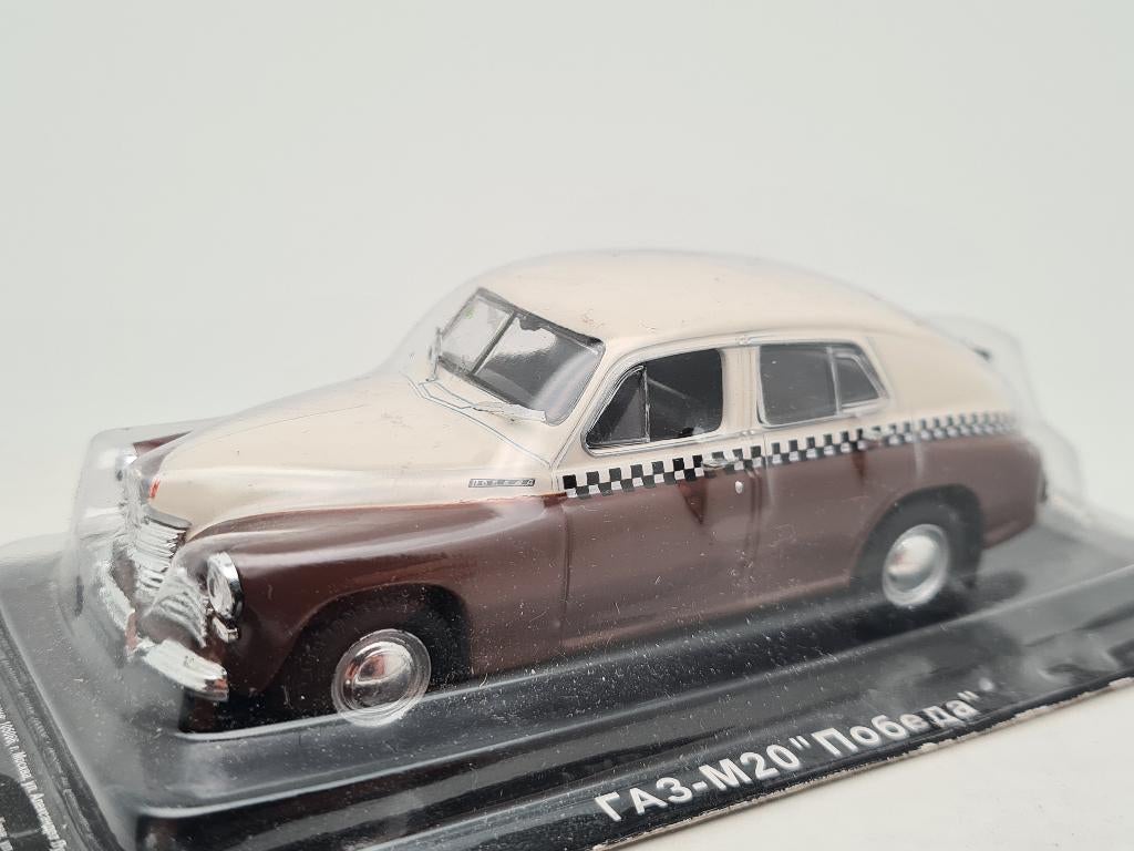 GAZ M20 Taxi 1/43 Union soviétique URSS, Envoi, Comme neuf, Voiture, Autres marques