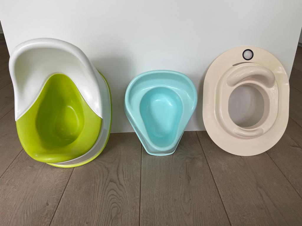 Plaspotje peuter / WC-opzetbrilletje, Ophalen, Gebruikt