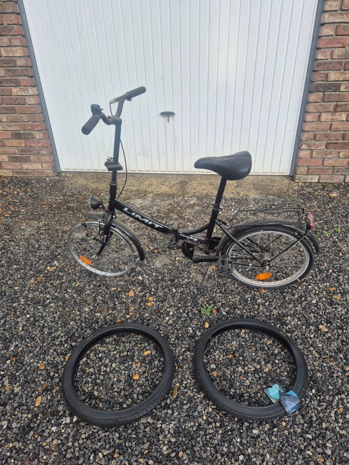 Vouwfiets, Ophalen