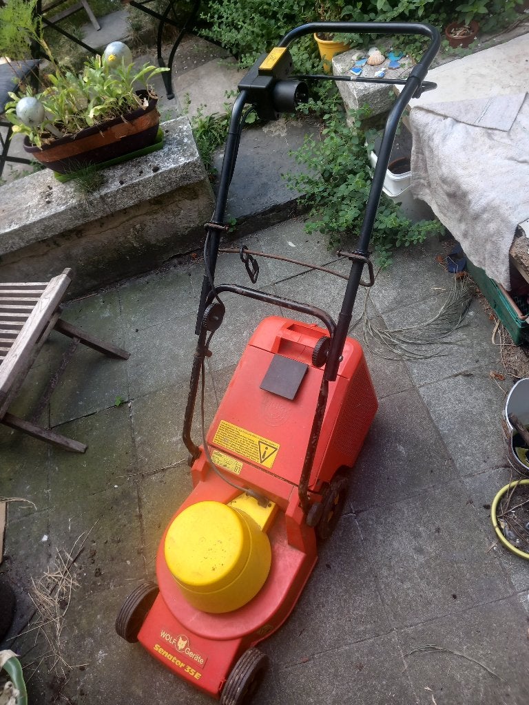 Tondeuse à gazon, Jardin & Terrasse, Tondeuse rotative, WOLF, Enlèvement, Utilisé