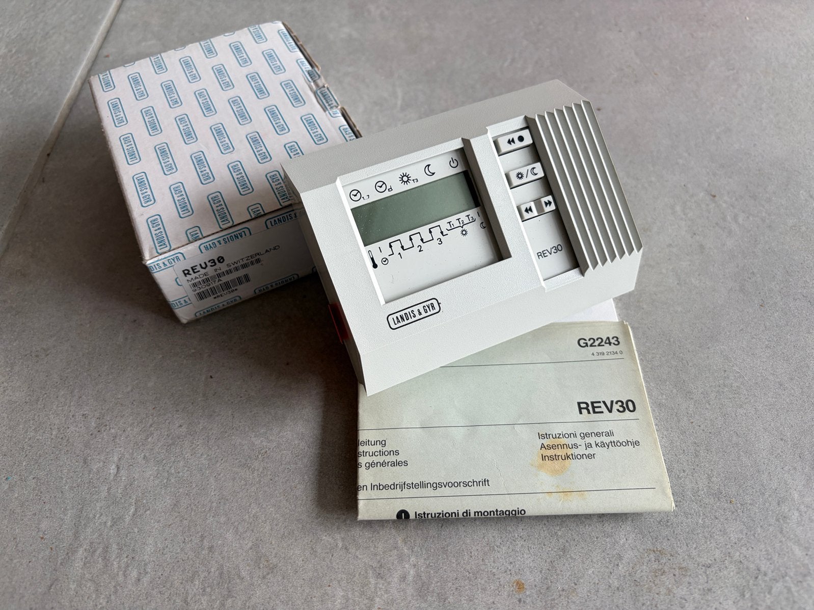 Landis en gyr thermostaat - REV30, Ophalen