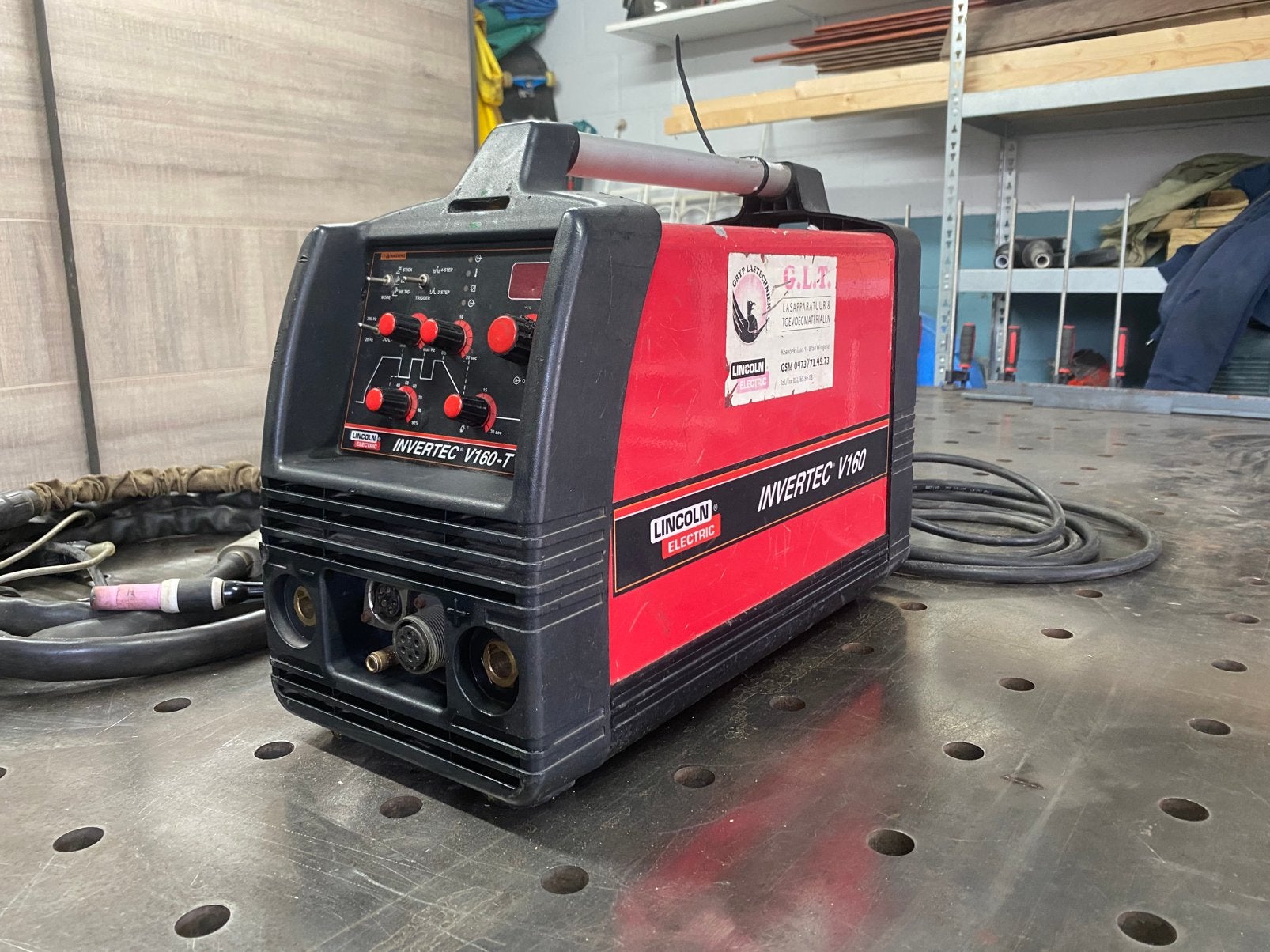 Lincoln Electric Invertec V160-T TIG lasapparaat – topstaat, Enlèvement, Tig
