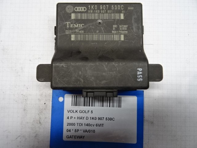 GATEWAY MODULE Volkswagen Golf V (1K1) (1K0907530C), Utilisé, Volkswagen