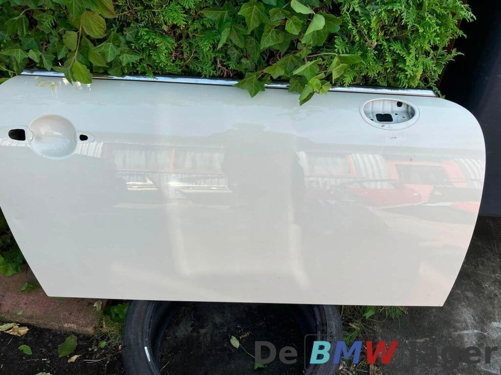 Portier rechtsvoor wit Mini R56 R55 R57 R58 41009628768, Gebruikt, Deur, Mini, Ophalen of Verzenden