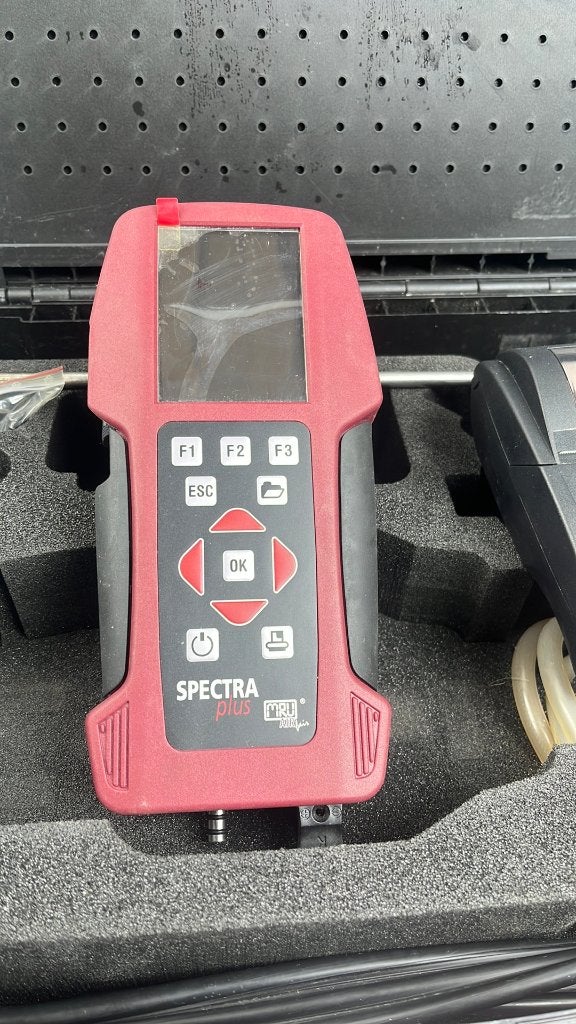 MRU Spectra Plus Rookgasanalysator Set – in draagkoffer, Doe-het-zelf en Bouw, Gebruikt, ., Ophalen of Verzenden, .
