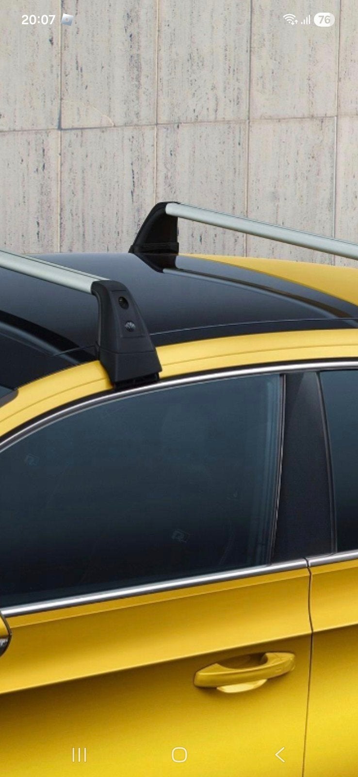 barre de toit vw arteon, Enlèvement ou Envoi, Comme neuf