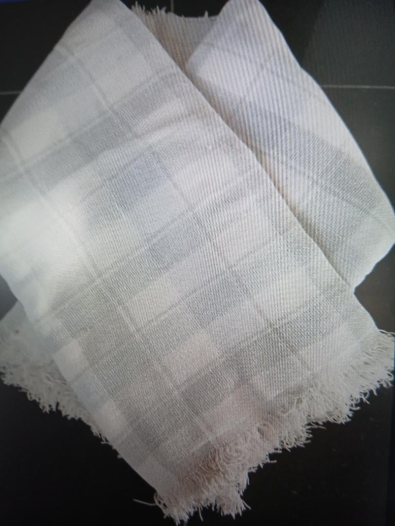 Plaid met franjes, Ophalen of Verzenden, Zo goed als nieuw